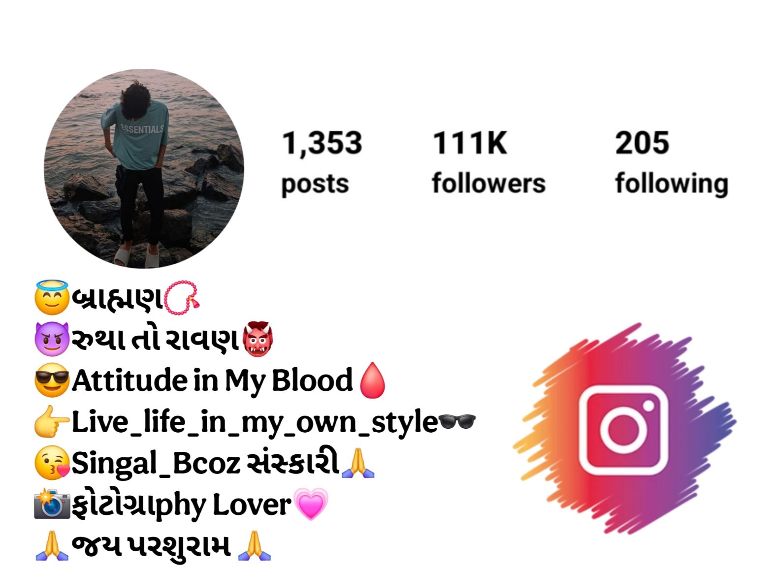 Gujarati Bio For Instagram