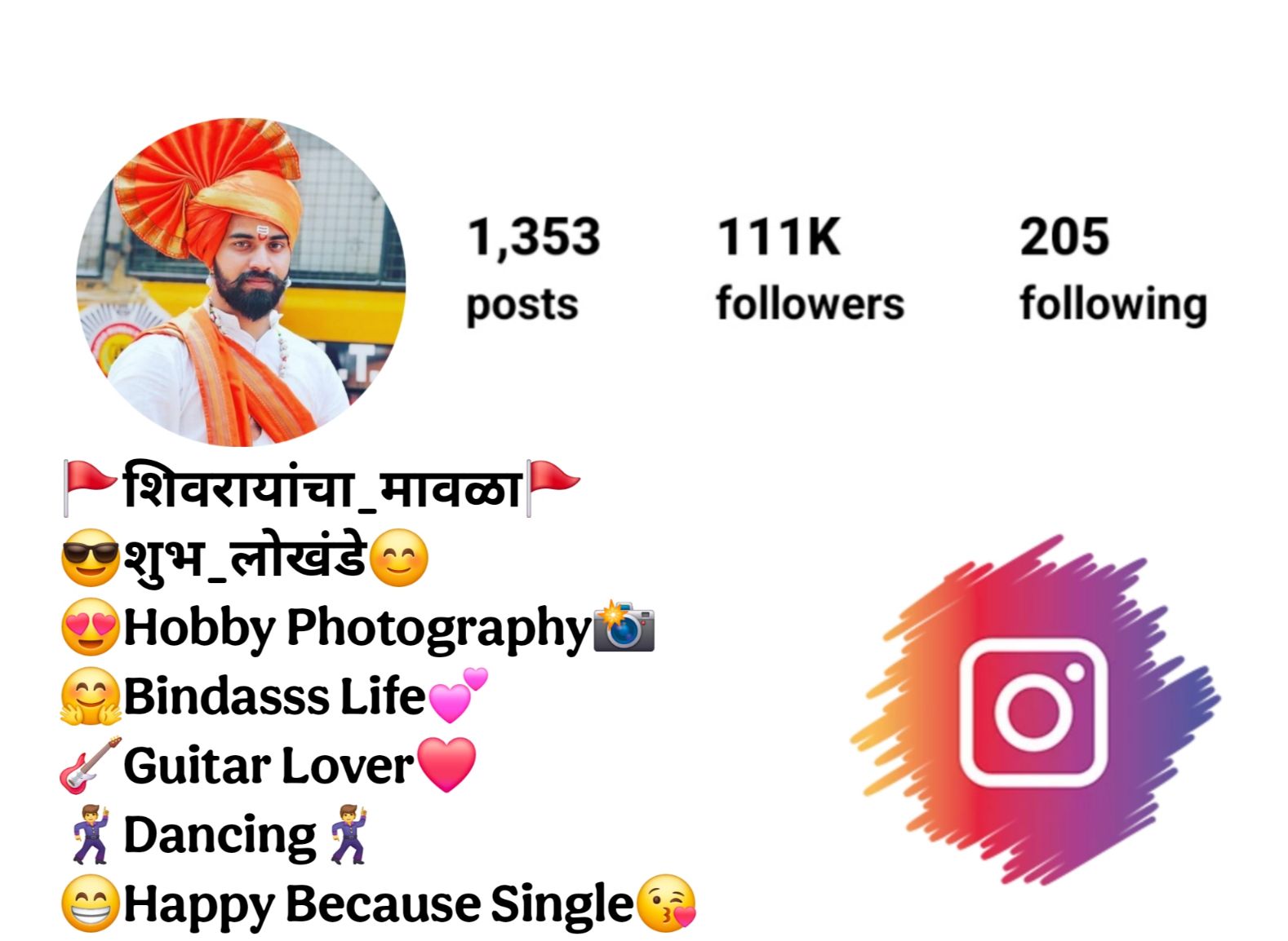 Marathi Bio For Instagram For Boys