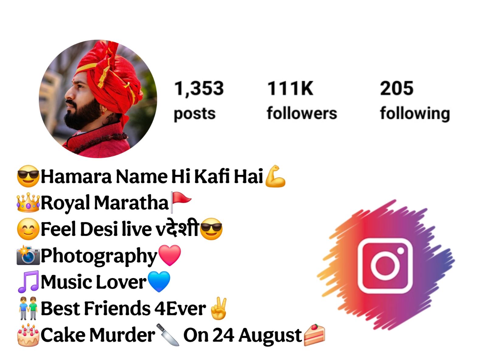 Marathi Bio For Instagram