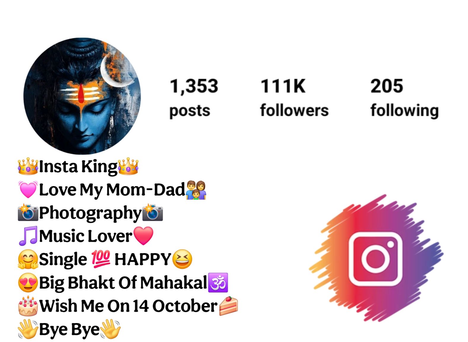 Mahakal Bio For Instagram